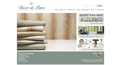 Desktop Screenshot of decordeparis.com